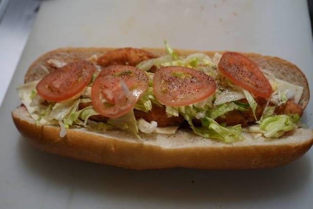 Chicken Finger Hoagie.