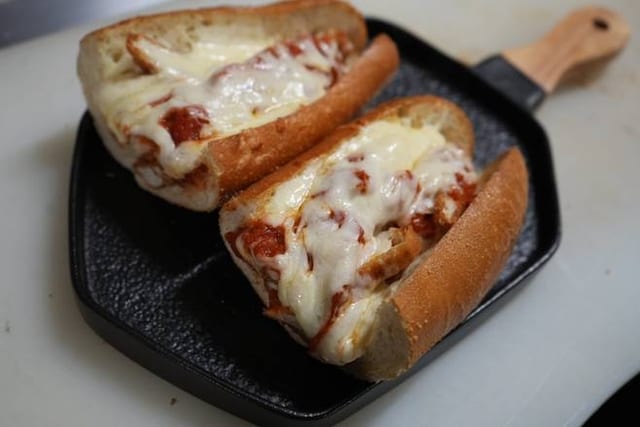 Chicken Parmigiana.