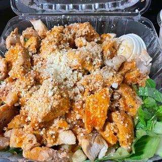 Buffalo Grilled Chicken Caesar salad