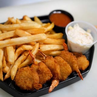 Jumbo fried shrimps (6)