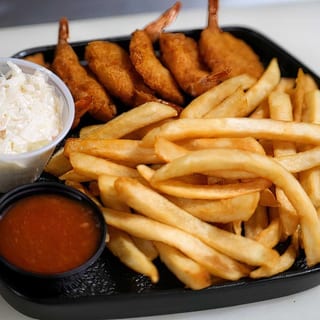 Buffalo fried shrimps (6)